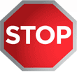 Stop Brake Noise "Stop Sign" Logo